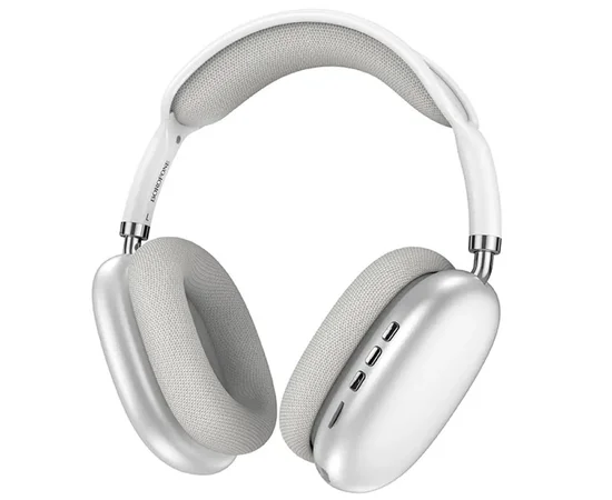 Накладні бездротові навушники BOROFONE BO22 Elegant Silver