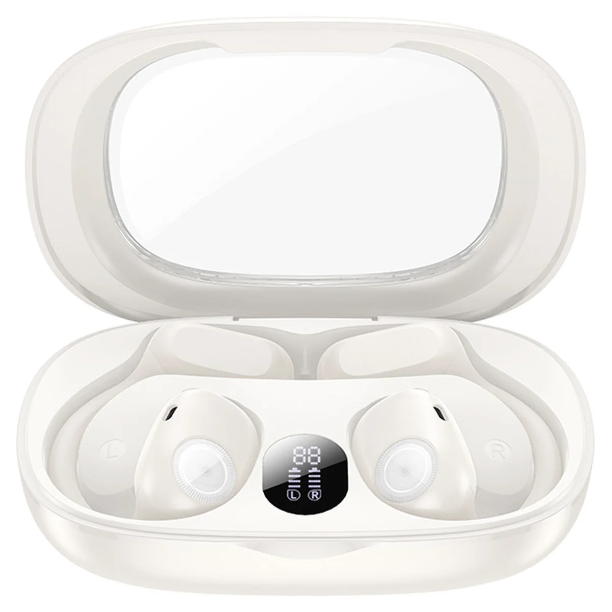 Бездротові TWS навушники Hoco EA1 Spectrum Milky White