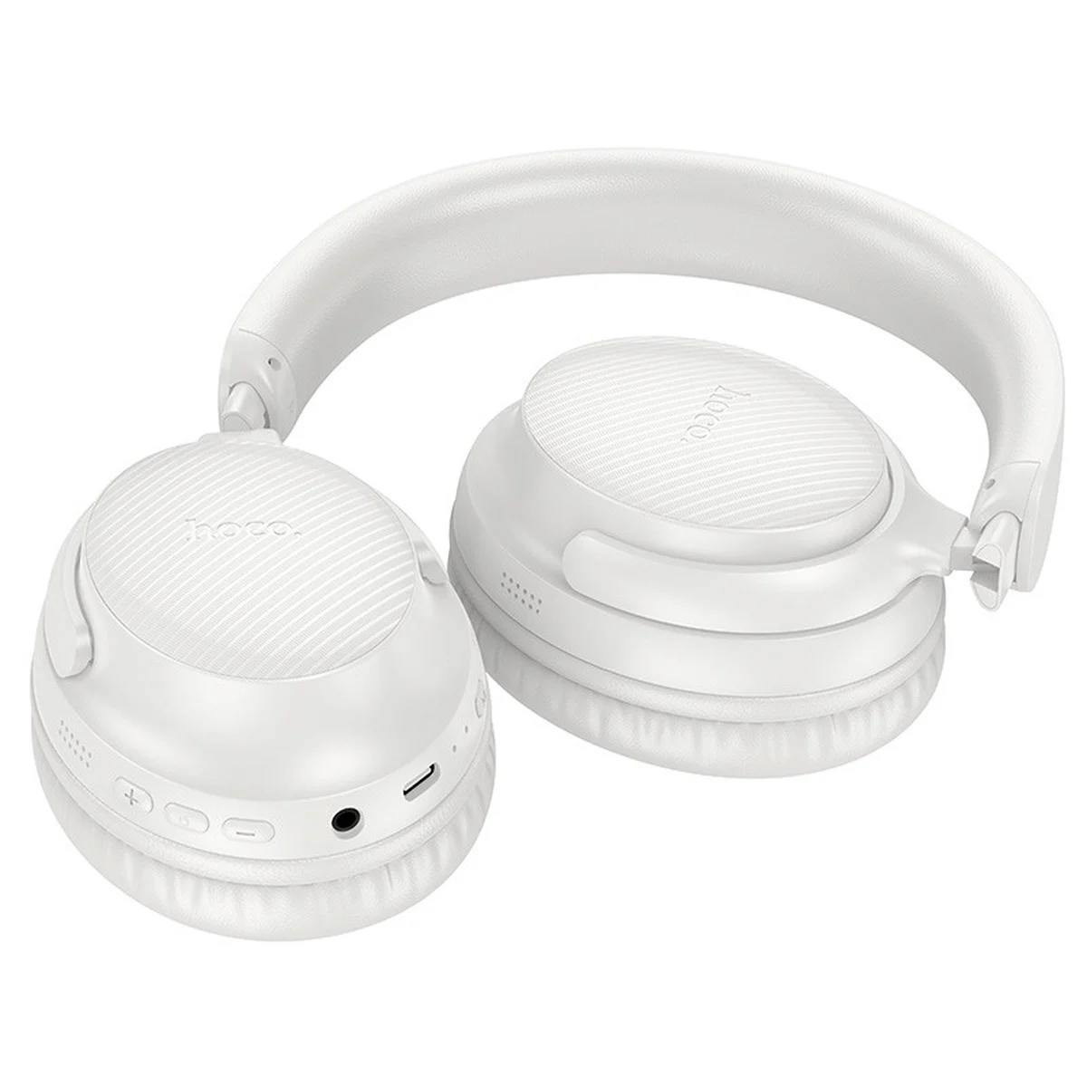 Накладні бездротові навушники Hoco W53 Tone Morning mist white