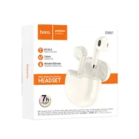 Беспроводные TWS наушники Hoco EW61 June Milky White