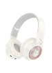 Накладные беспроводные наушники Hoco W50 Cute fun Milky White