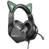 Накладні навушники BOROFONE BO106 Cute cat Elf Cat