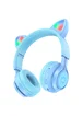 Наушники Hoco W39 Cat ear Blue