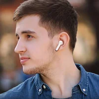 Беспроводные TWS наушники BOROFONE FQ3 Soulmate ANC+ENC White