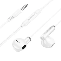 Наушники Borofone BM89 Surpass universal (3.5mm/1.2m) White