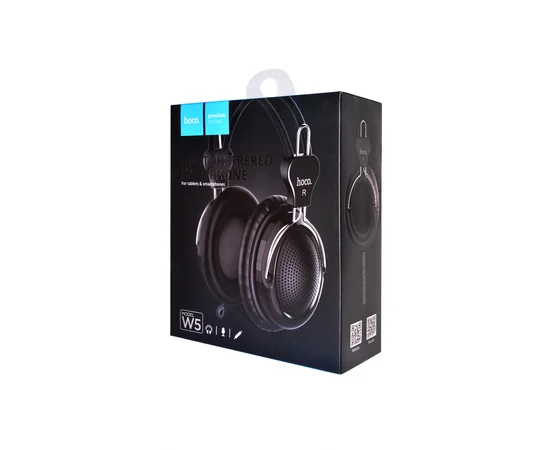 Стерео Наушники Hoco W5 Manno Черный