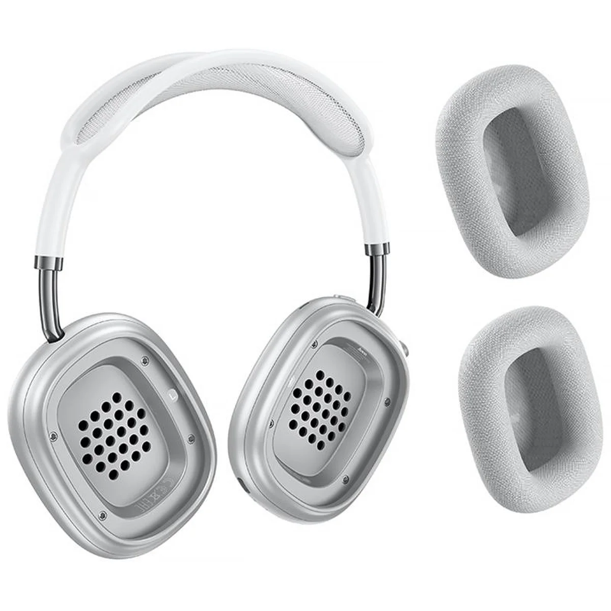 Накладні бездротові навушники Hoco W65 Plus Happy ANC Silver