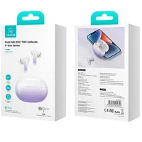 Бездротові навушники TWS Usams-XD19 X-don Series BT 5.3 Gradient Purple