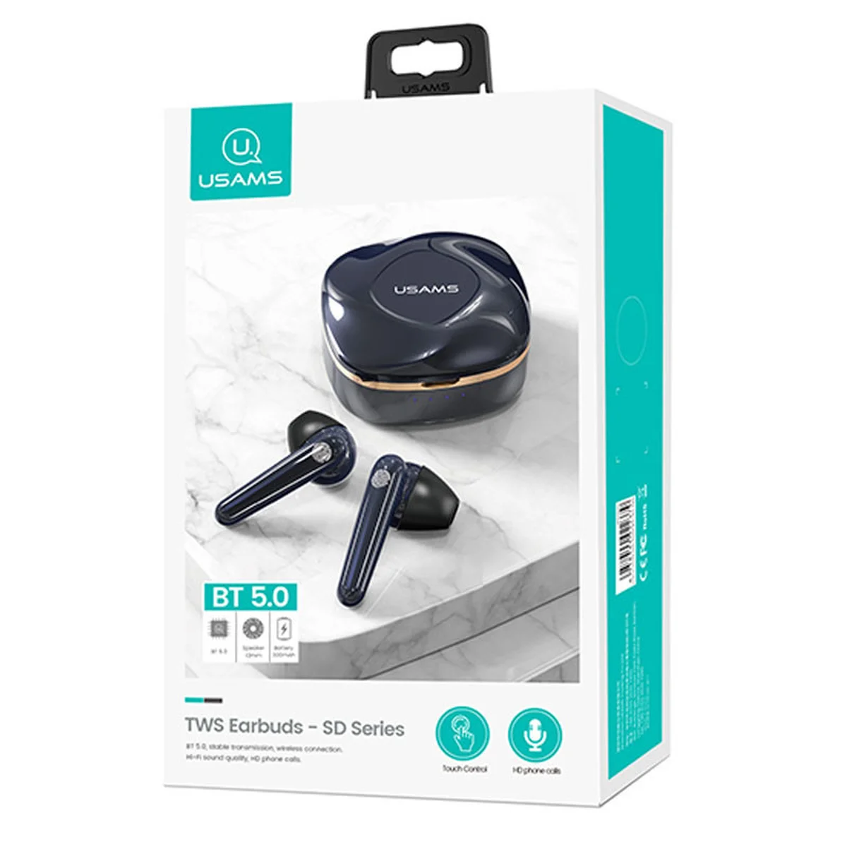Беспроводные TWS наушники USAMS-SD BT 5.0 Синий