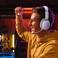 Накладные беспроводные наушники Baseus AeQur GH02 Gaming (A00050800) Moon White