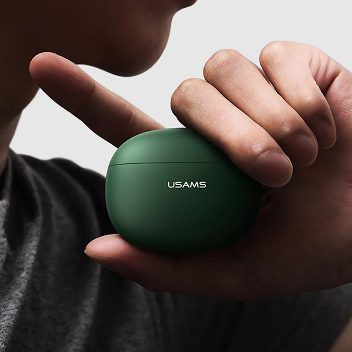 Беспроводные TWS наушники Usams-ES BT 5.0 Зеленый