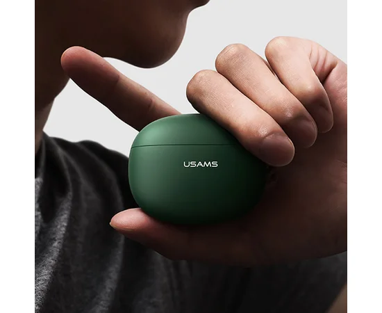 Беспроводные TWS наушники Usams-ES BT 5.0 Зеленый