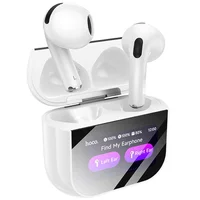 Беспроводные TWS наушники Hoco EW82 Sparkle with Touch Screen White