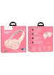 Bluetooth наушники Hoco W41 Charm Pink
