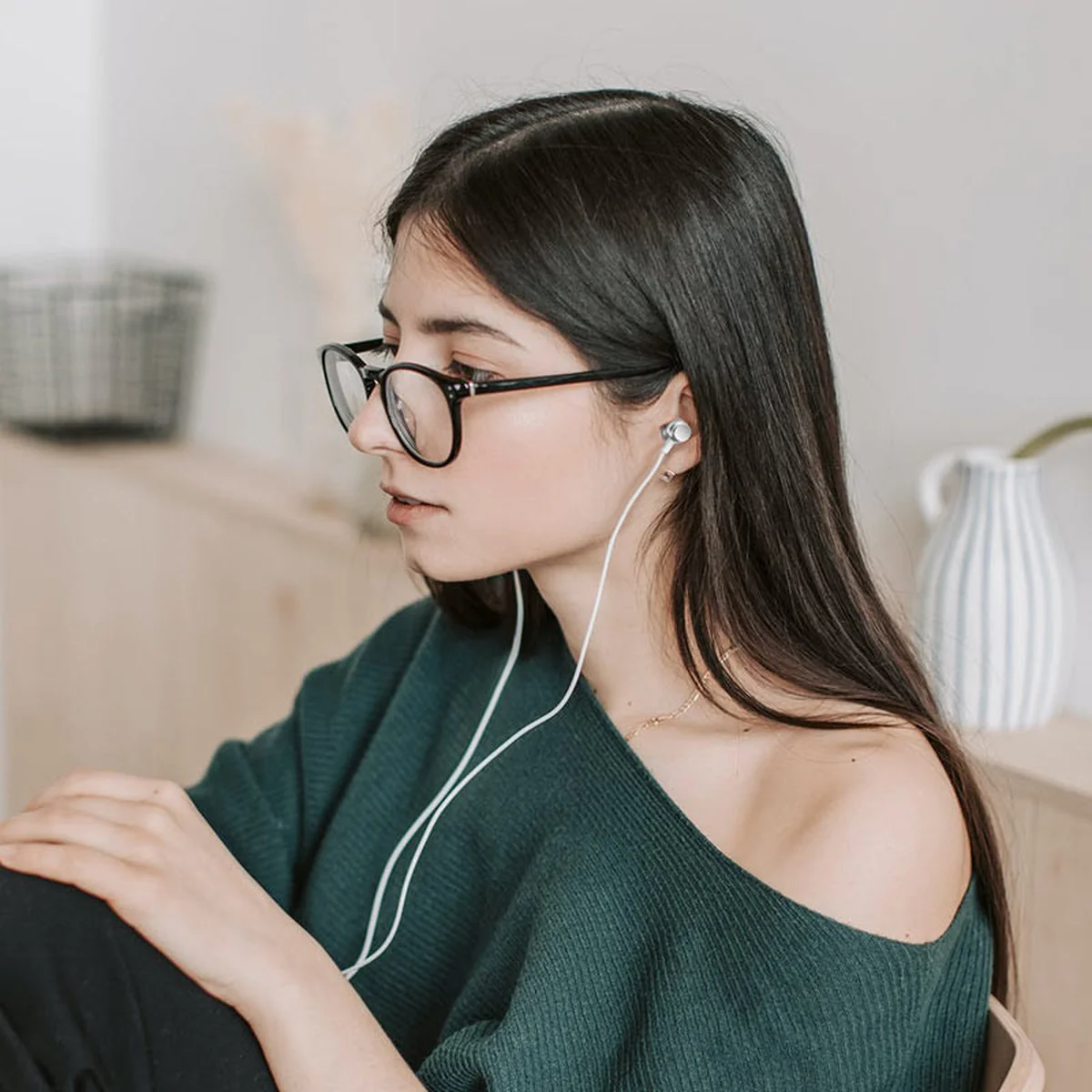 Наушники Borofone BM62 Prosperity universal Moonlight silver