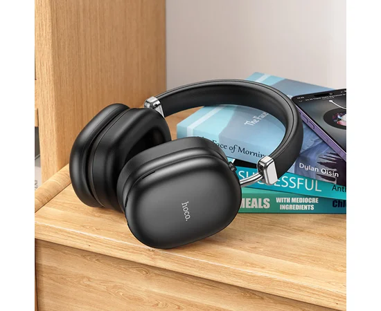 Накладні бездротові навушники Hoco W35 Max Auspicious ANC Black