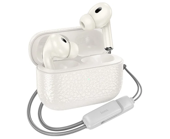 Беспроводные TWS наушники Hoco EQ9 Plus Duke ANC Milky White
