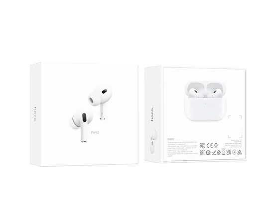Bluetooth навушники Hoco EW50 TWS White