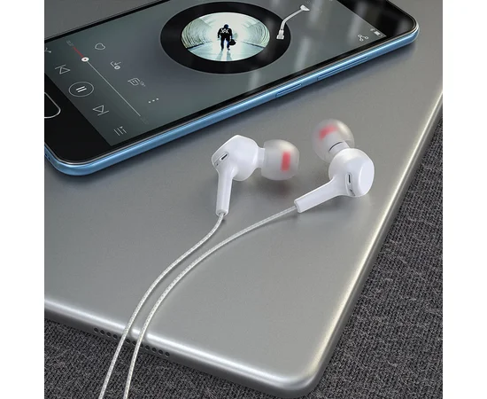 Стерео Наушники Hoco M78 with microphone Белый