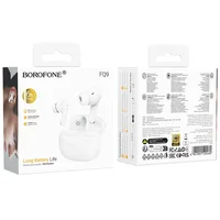 Беспроводные TWS наушники Borofone FQ9 Peaceful White