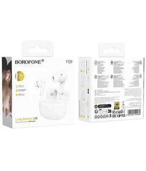 Беспроводные TWS наушники Borofone FQ9 Peaceful White