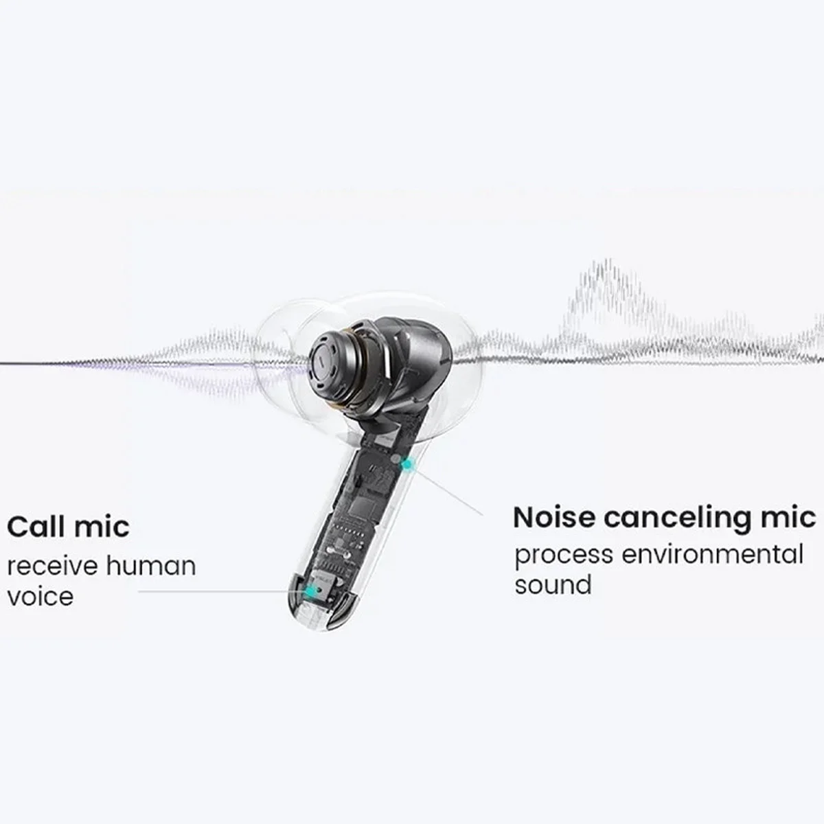 Беспроводные TWS наушники Usams-XD19 X-don Series BT 5.3 Gradient Blue