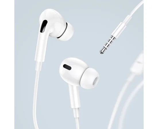 Наушники Usams EP-41 3.5mm с микрофоном Белый