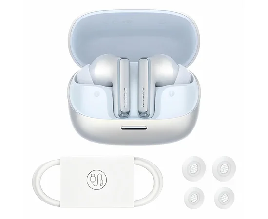 Беспроводные TWS наушники Baseus OS Bowie M2s Pro (A00051801) Moon White