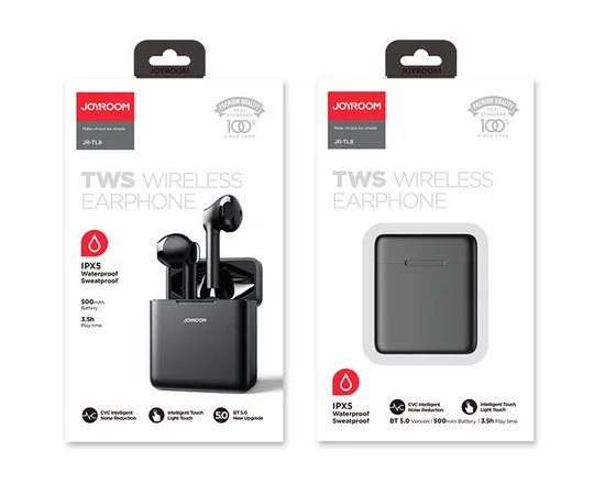 Беспроводные TWS наушники Joyroom JR-TL8 Черный