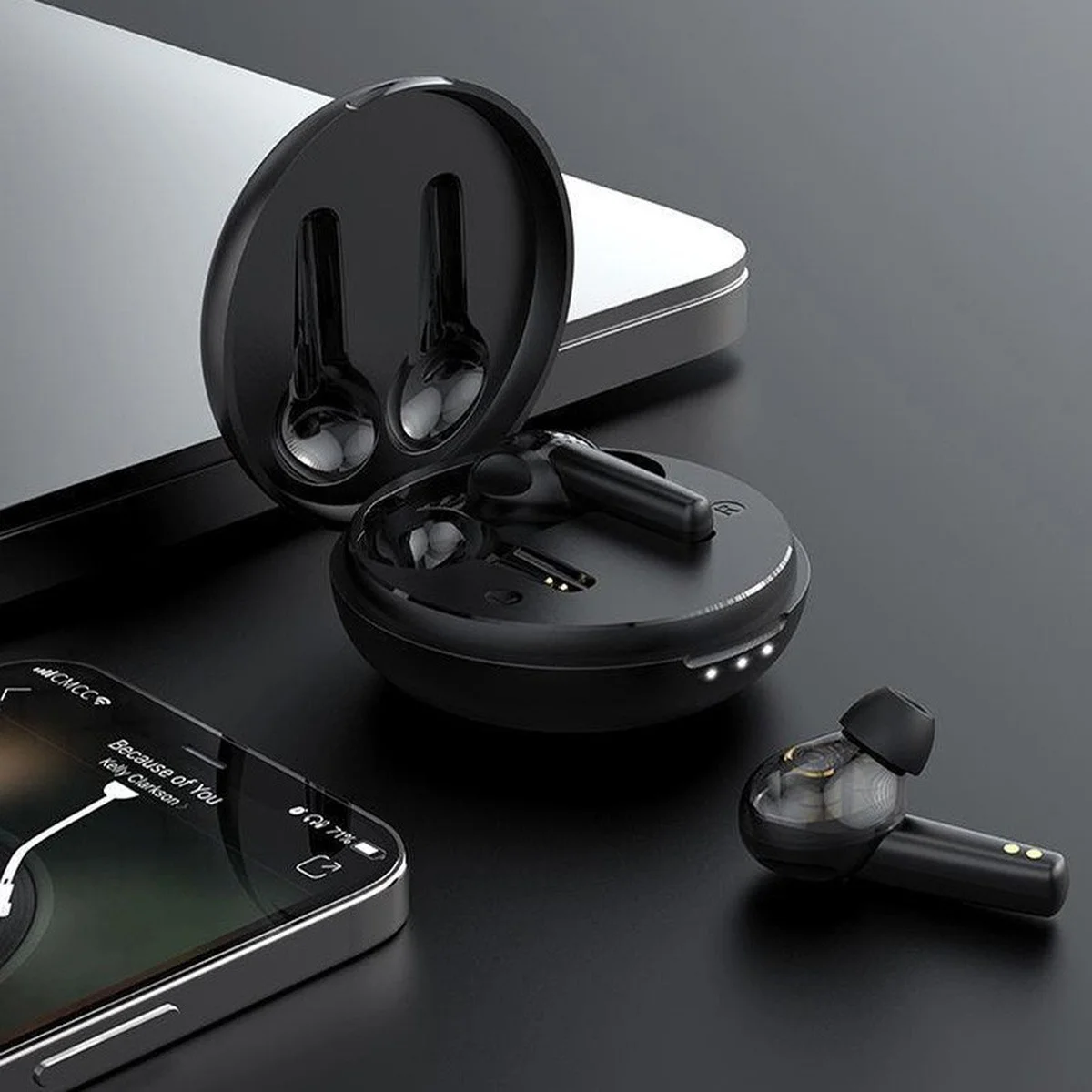 Bluetooth навушники HOCO ES55 Чорний