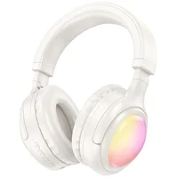 Накладные беспроводные наушники Hoco W48 Focus Milky White