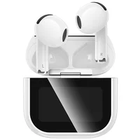 Беспроводные TWS наушники Hoco EW82 Sparkle with Touch Screen White