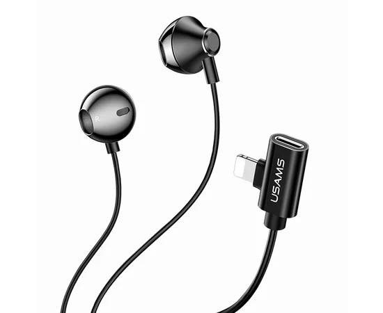 Наушники Usams EP-32 с разьемом Lightning Черный