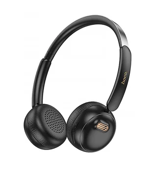 Накладні бездротові навушники Hoco W62 Verso retro Black