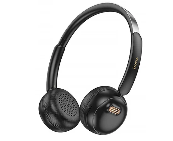 Накладні бездротові навушники Hoco W62 Verso retro Black