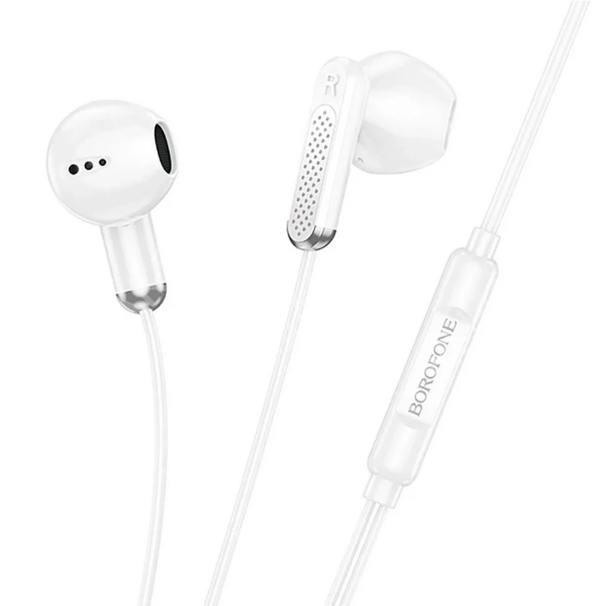 Наушники Borofone BM89 Surpass universal (3.5mm/1.2m) White