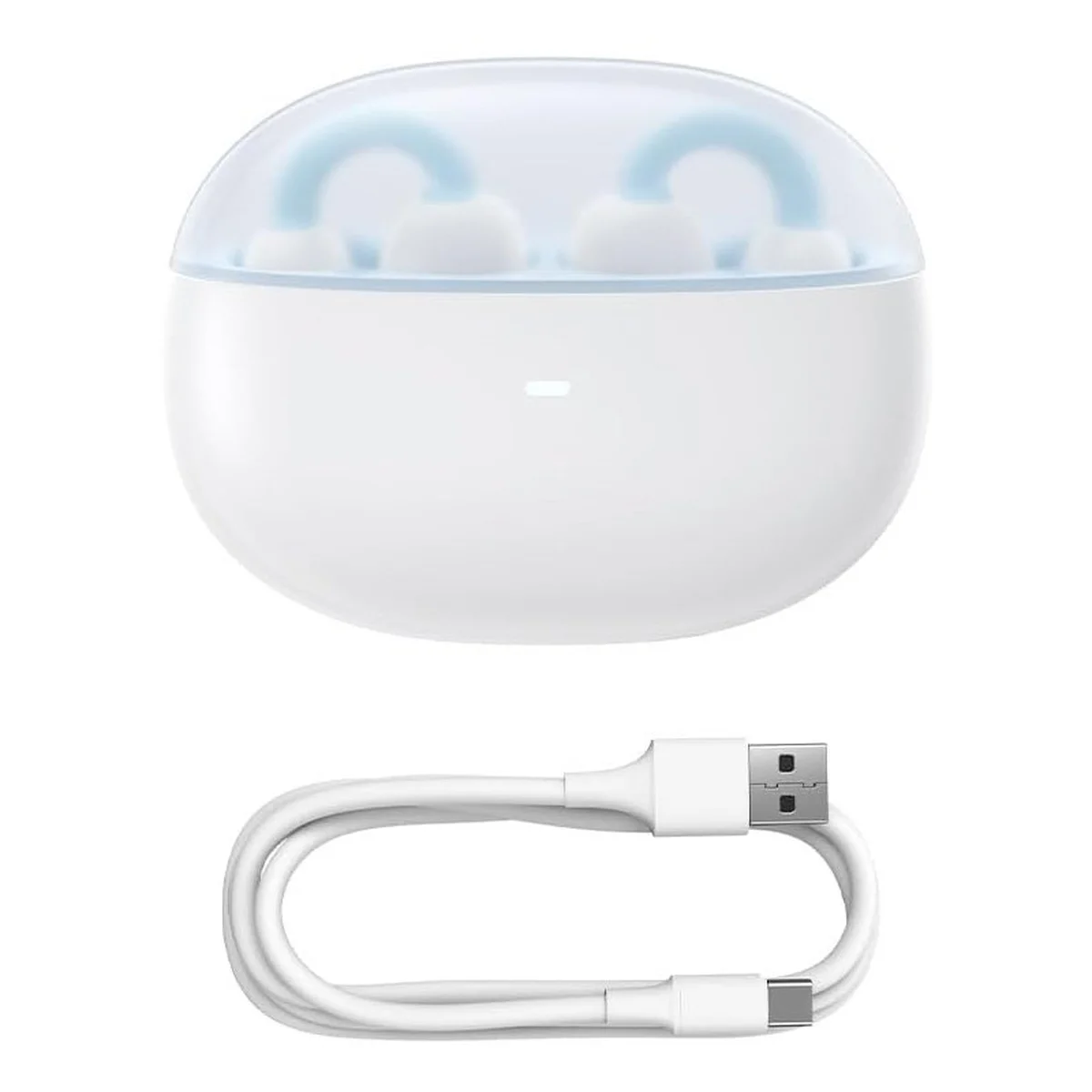 Беспроводные TWS наушники Baseus AirGo 1 Ring Open-Ear (A00069201) Stellar White