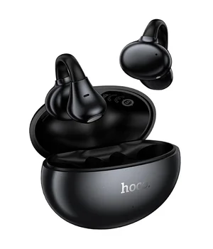 Беспроводные TWS наушники Hoco EA8 Warm clip-on (App) Metal gray