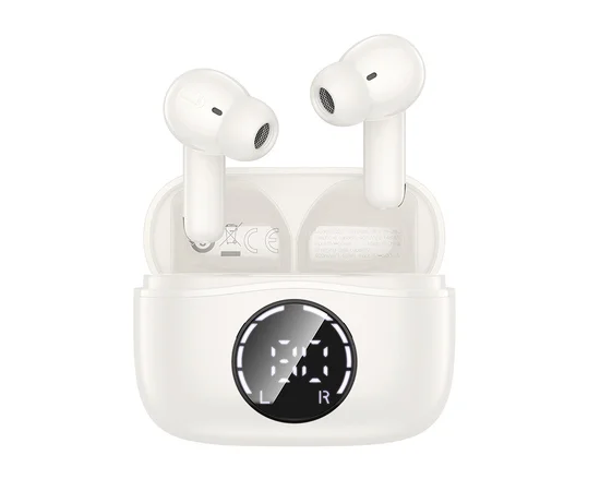 Беспроводные TWS наушники Hoco EQ22 Singer ANC+ENC Cloudy white