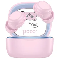 Беспроводные TWS наушники Hoco EW111 Friendly for children Pink