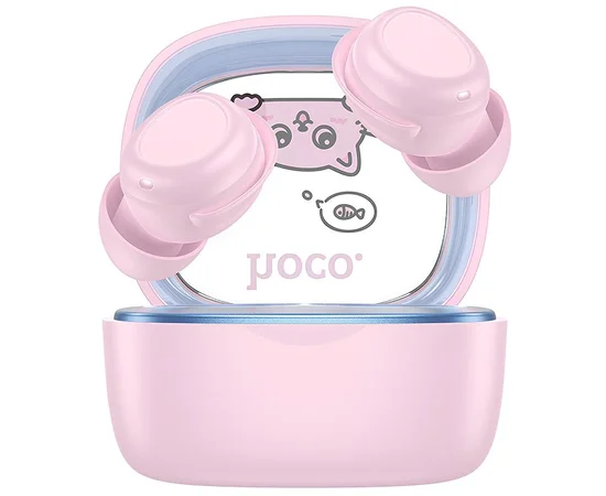 Беспроводные TWS наушники Hoco EW111 Friendly for children Pink