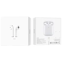 Bluetooth наушники Hoco EW01 Plus TWS Белый