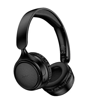 Накладні бездротові навушники Hoco W66 Wave Black