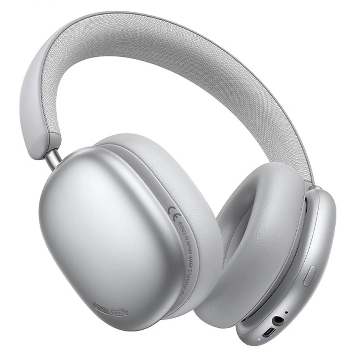 Накладные беспроводные наушники Hoco W63 Triunfo ANC Silver