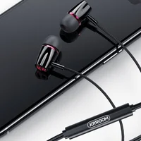 Проводные наушники Joyroom JR-EL114 с микрофоном Черный