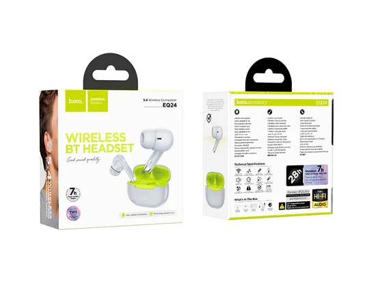 Беспроводные TWS наушники Hoco EQ24 Estrella Gray Lake