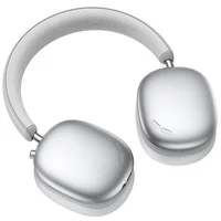 Накладные беспроводные наушники Hoco W63 Triunfo ANC Silver