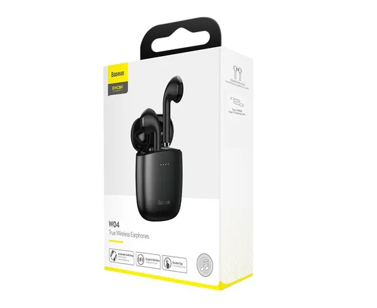 Беспроводные наушники Baseus W04 Pro TWS Черный