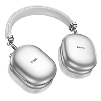 Накладные беспроводные наушники Hoco W35 Max Auspicious ANC Silver