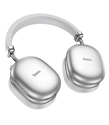 Накладные беспроводные наушники Hoco W35 Max Auspicious ANC Silver